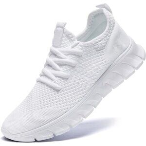 👑Men's Running Sneakers White Walking Athletic Lightweight Casual Sport Shoes